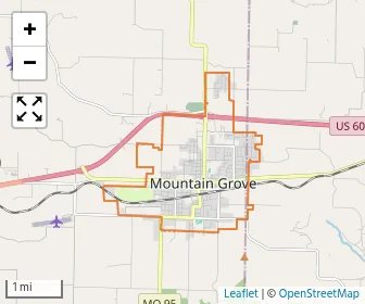 Area schools map
